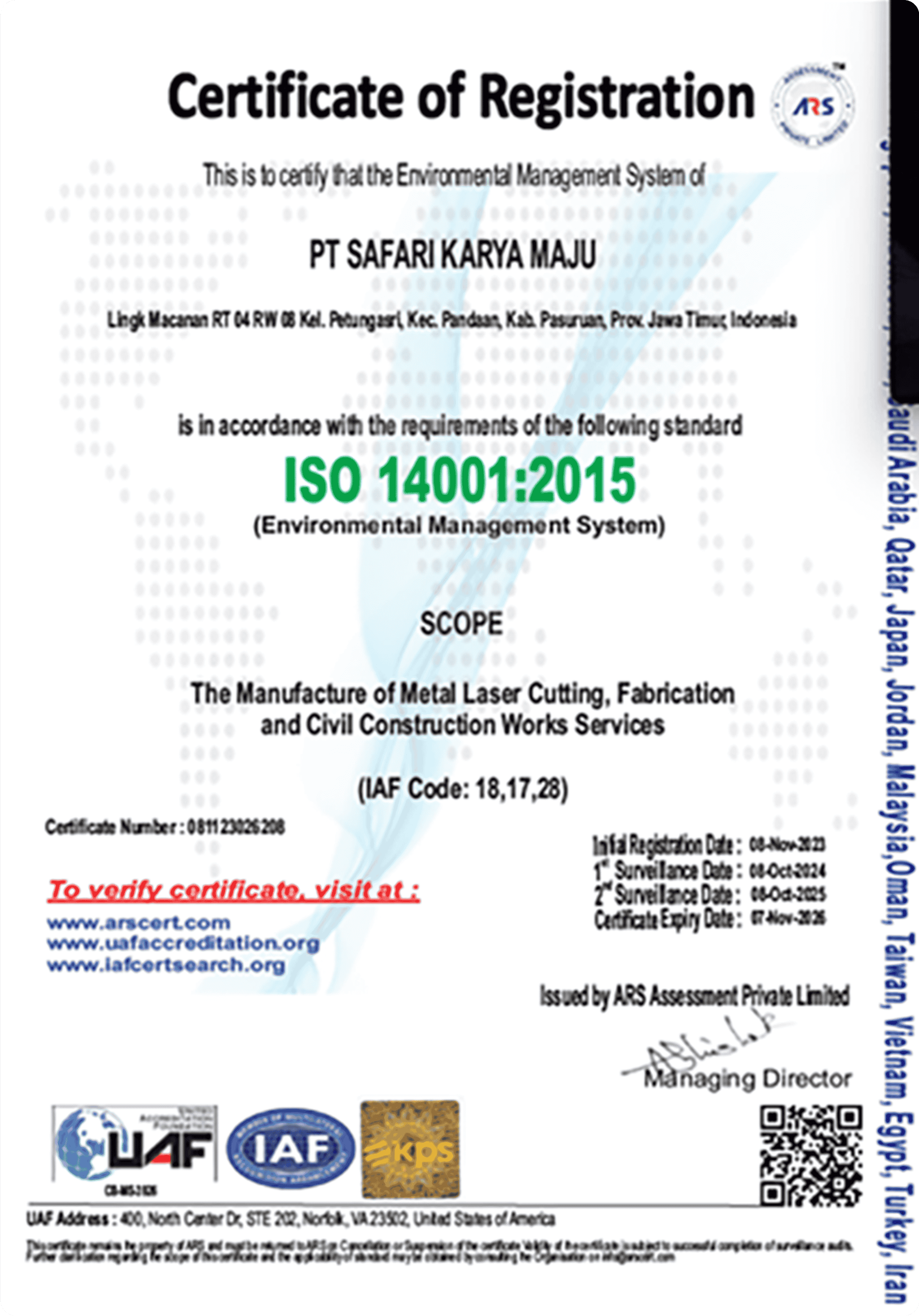 ARS Environmental Management System